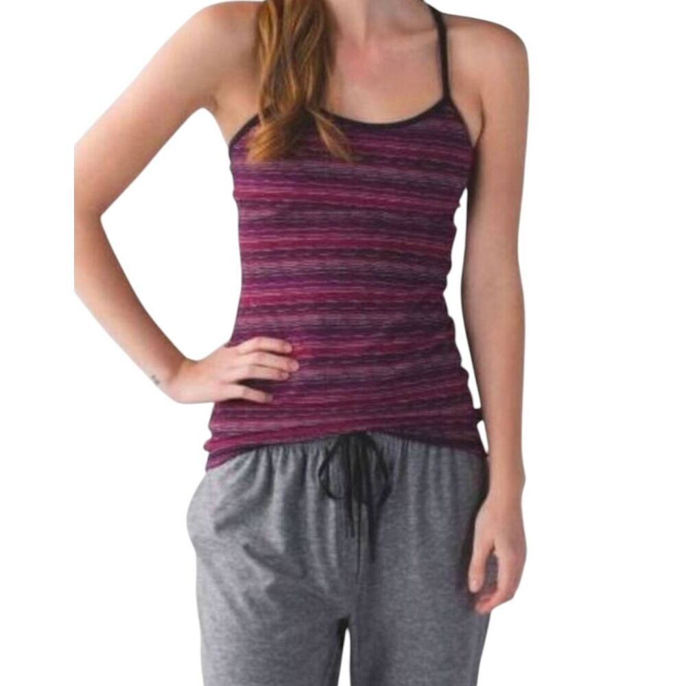 LULULEMON ATHLETICA Power Y Tank Size 8